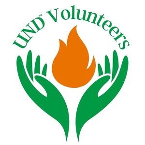 UND Volunteers logo